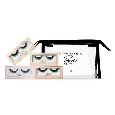 This is Beauty US House of Lashes Full Volume 100% Cruelty-Free Faux Mink Fibers False Eyelashes Kit 5pc - Imperfect Box BEAUTY