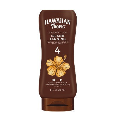 This is Beauty US Hawaiian Tropic Dark Tanning Lotion Sunscreen SPF 4 8oz - New HEALTH AND BEAUTY