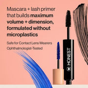 This is Beauty US Honest Beauty Extreme Volume Mascara + Bold Lash Primer Black 0.27 fl oz - Imperfect Box HEALTH AND BEAUTY