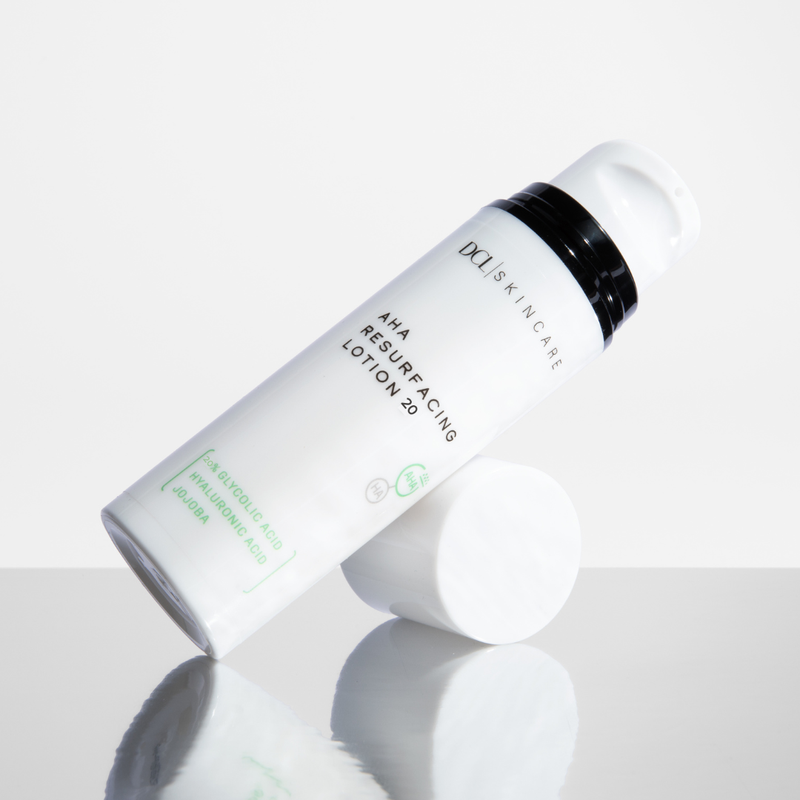 DCL Skincare AHA Resurfacing Lotion 20 Bottle