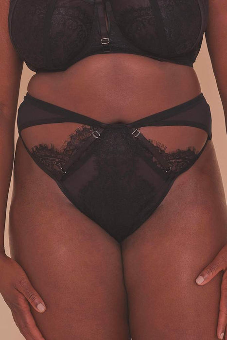 Gabi Leandra Strapped Up High Waist Knicker