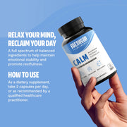 FreshCap Mushrooms Calm Blend Capsules, 120 count Capsules Cornflower Blue