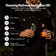 FreshCap Mushrooms Chaga Mushroom Extract Capsules Capsules