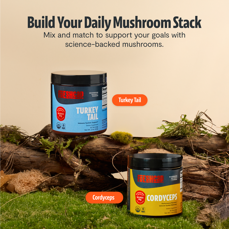 FreshCap Mushrooms Organic Turkey Tail Mushroom Powder Powder