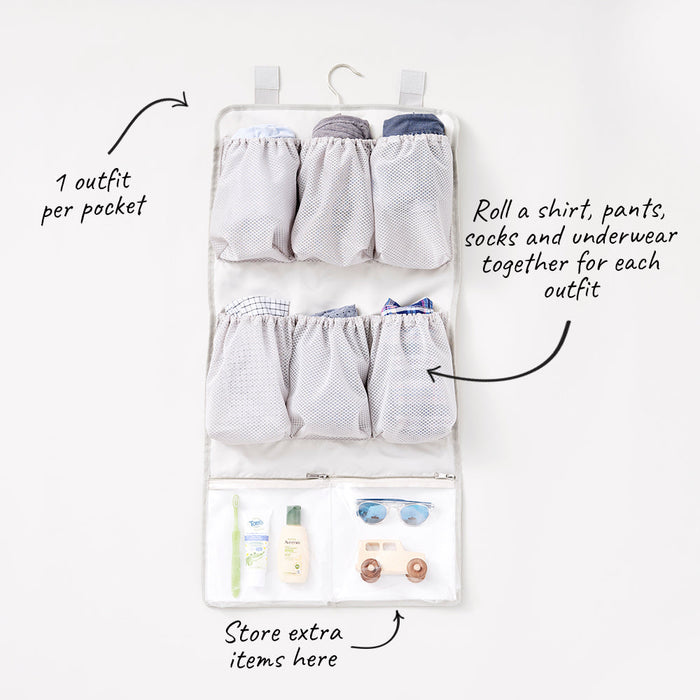 Travel Kids Clothing Organizer by ToteSavvy