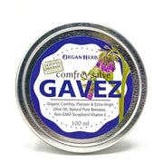 OrganHerb OrganHerb Organic Comfrey Salve (Gavez) 4 oz - A Natural, Unscented Balm for Muscles, Joints, and Skin Support Organic Salves