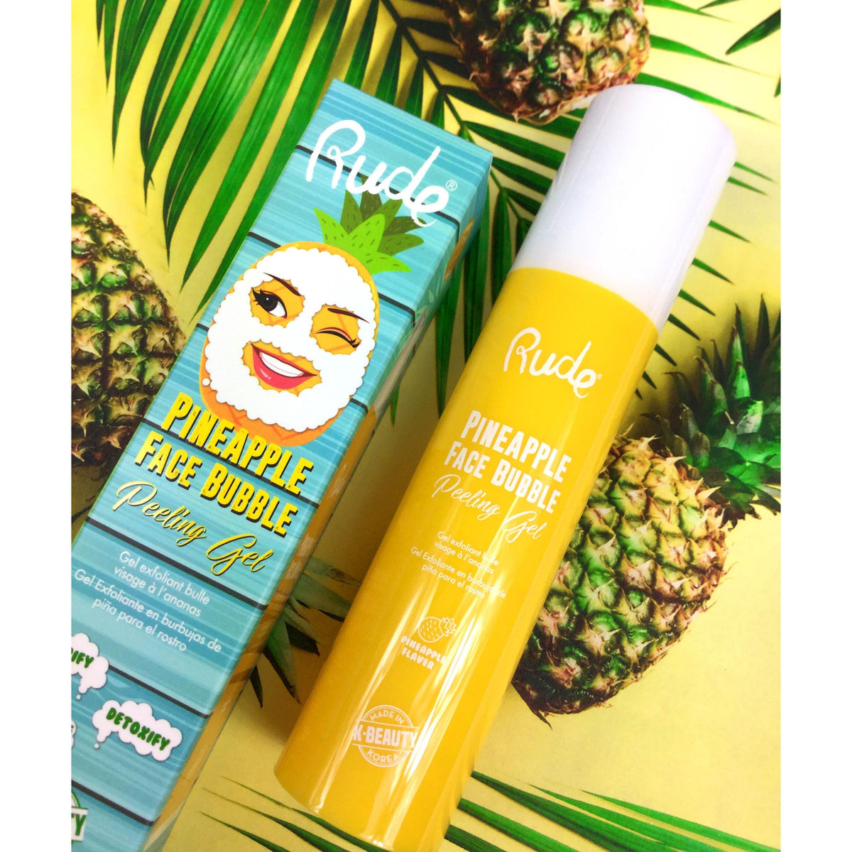 Rude Cosmetics - Rude Cosmetics - Pineapple Bubble Peeling Gel ...