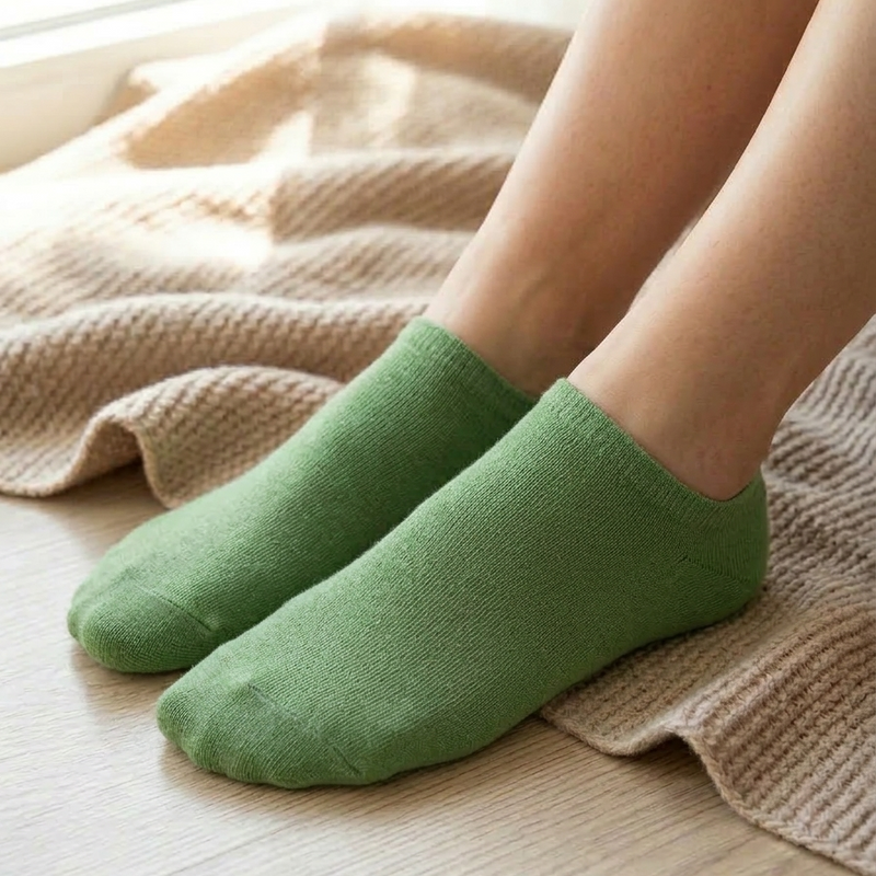 By Robin Creations New! Terry Cloth Non-Skid & Silicone Gel Moisturizing Socks for Cracked Heels & Feet Silicone Moisturizing Gloves