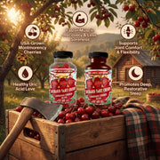 Hippie Farms Premium Tart Cherry Blend - Inflammation, Uric Acid, Sleep, Muscle Recovery Vitamins & Supplements