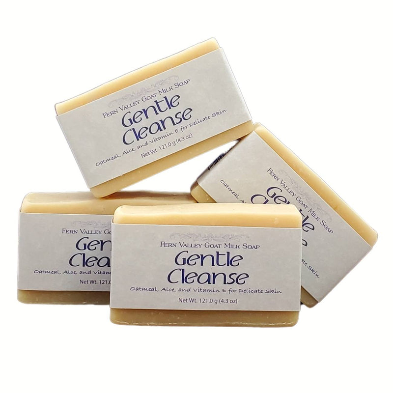 Fern Valley Soap Handmade Goat Milk Soap | Gentle Cleanse | Fragrance Free Goat Milk Soap