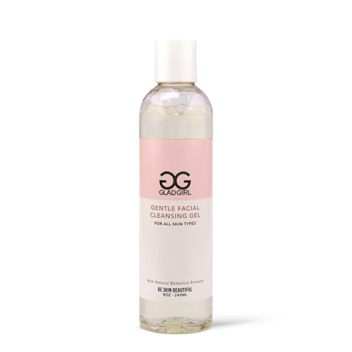 GladGirl Gentle Facial Cleansing Gel For All Skin Types Eyebrows