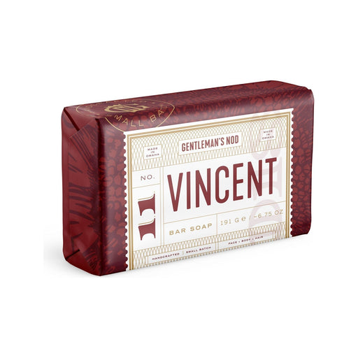 Gentleman's Nod Vicent No. 11 Utility Bar Soap 6.75 oz