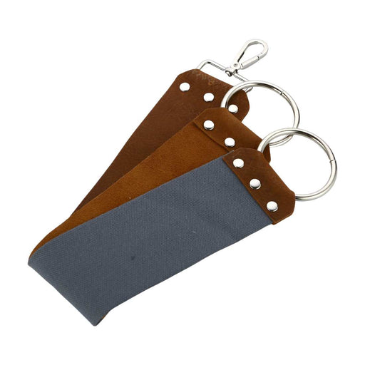 Shave Essentials Razor Strops Strop White Smoke Genuine Leather Strop / No Engraving