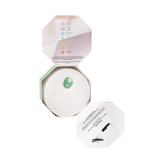 Spongellé Geranium Moon | Spiritual Detox (Green Aventurine) Body Wash Infused Buffer