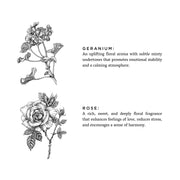 Slow North Geranium + Rose - Signature Candle Frosted Candles
