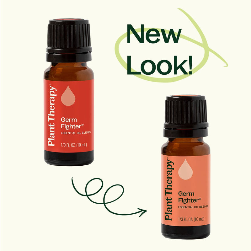 Plant Therapy Germ Fighter Essential Oil Blend Essential Oil Seashell 10 mL,30 mL,100 mL