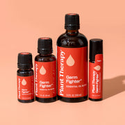 Plant Therapy Germ Fighter Essential Oil Blend Pre-Diluted Roll-On Essential Oil