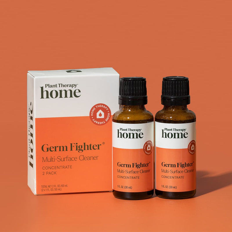 Plant Therapy Germ Fighter Multi-Surface Cleaner Concentrate 30 mL 2 pack Household