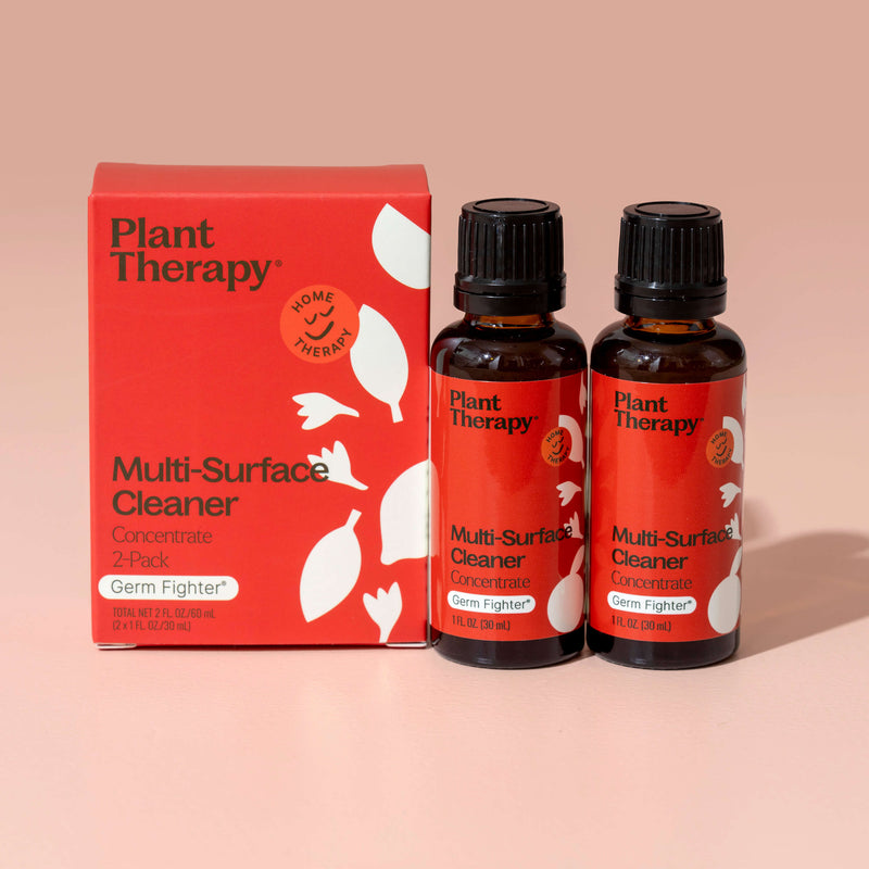 Plant Therapy Germ Fighter Multi-Surface Cleaner Concentrate 30 mL 2 pack Household