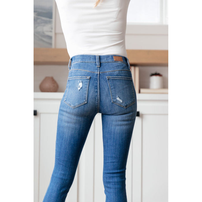 Judy Blue Get Together Mid-Rise Skinny Jegging