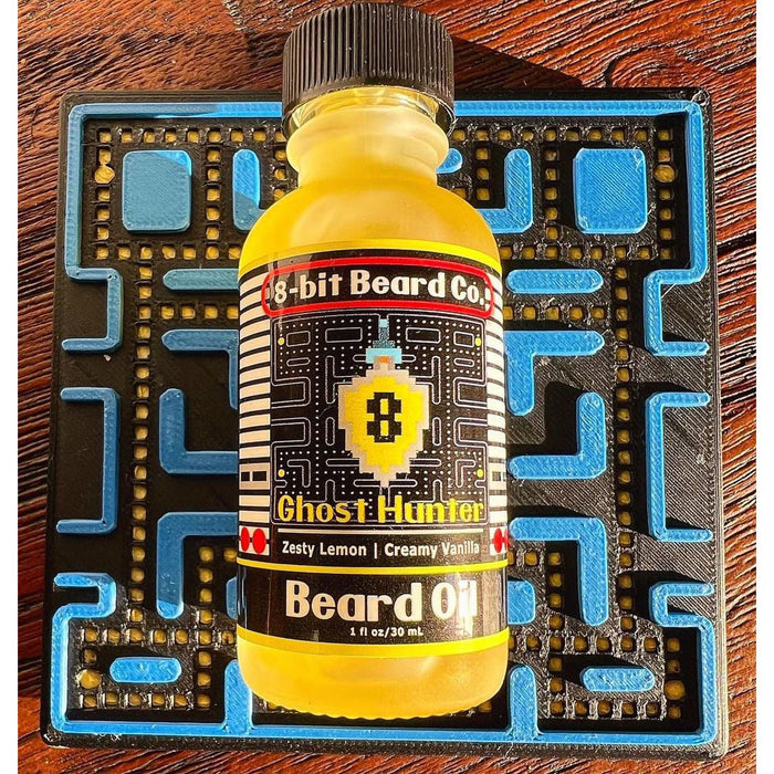 8Bit Beard Co. Ghost Hunter | Beard Oil - Lemon Citrus, Creamy Vanilla