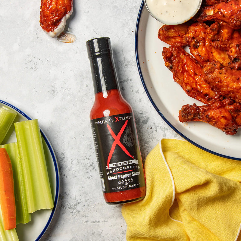 Elijah's Xtreme Mild & Hot Trio Hot Sauce Set Gift Box