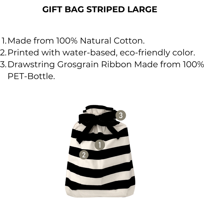 Bag-All - Gift Bag Striped Large