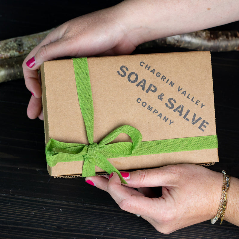 Chagrin Valley Soap & Salve Gift: Wood Shaving Gift Set Gift