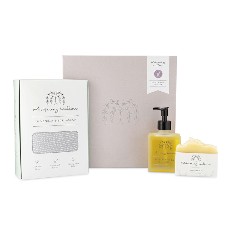 Whispering Willow Lemongrass Rest & Renew Gift Box Gift