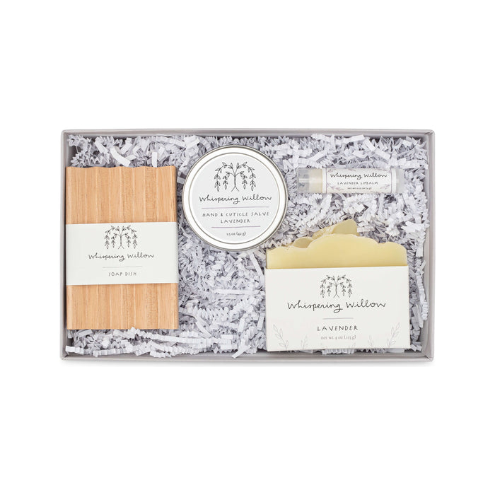 Whispering Willow - Lavender Self-Care Gift Box 4.5oz.