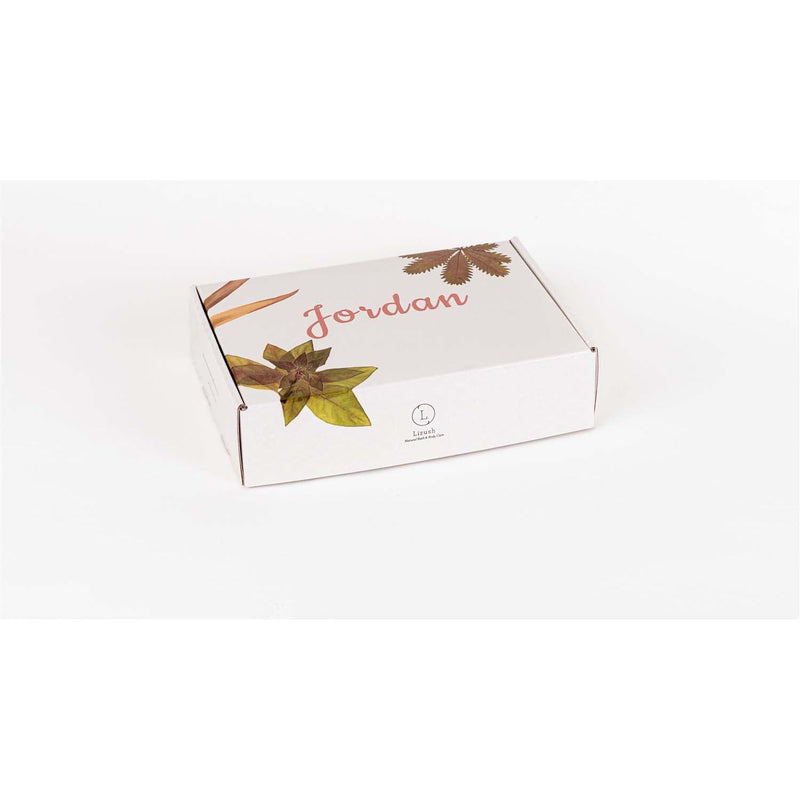 Lizush Earthy Shower Steamer Gift Box for Men and Women, Set of 12 Shower Steamers Package