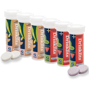 Drinklits Ginger-Lime Daily Hydration & Strawberry Daily Immune Support (6) Tube Combo Pack Hydration Electrolyte Tablets
