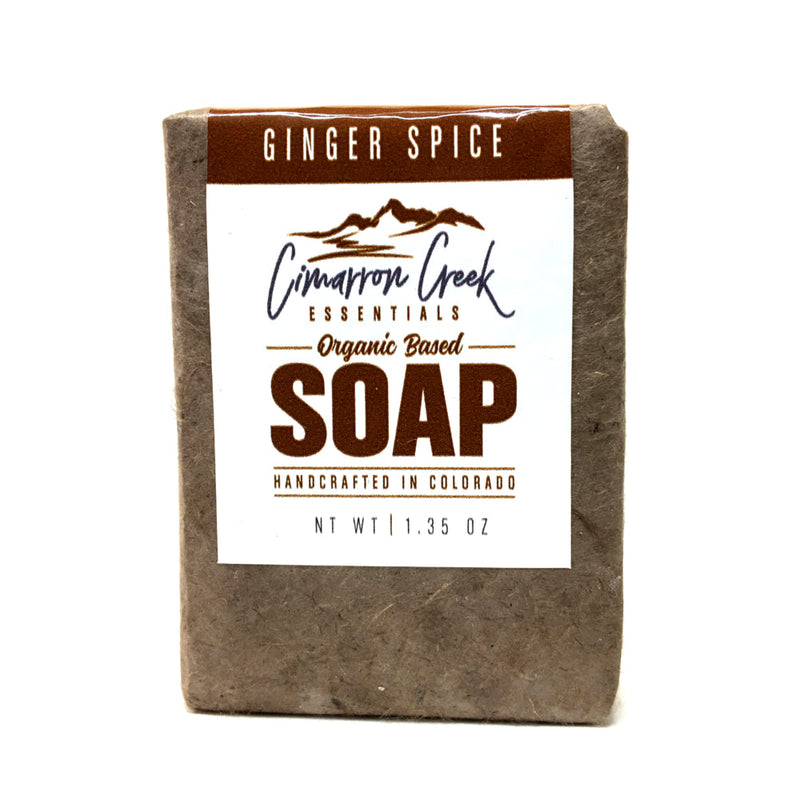 Cimarron Creek Essentials Ginger Spice Organic Bar Soap 5.4oz Bath & Body