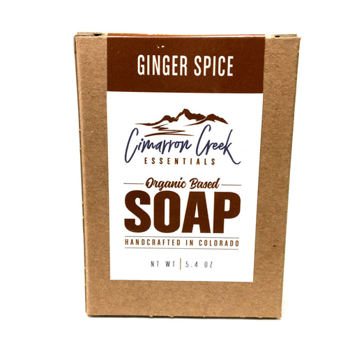 Cimarron Creek Essentials Ginger Spice Organic Bar Soap 5.4oz Bath & Body