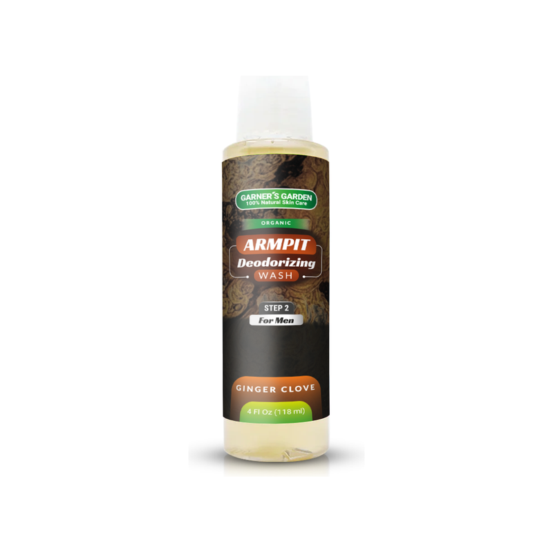 Garner's Garden Armpit Deodorizing Foaming Wash | Organic | Oxygenated Armpit Wash