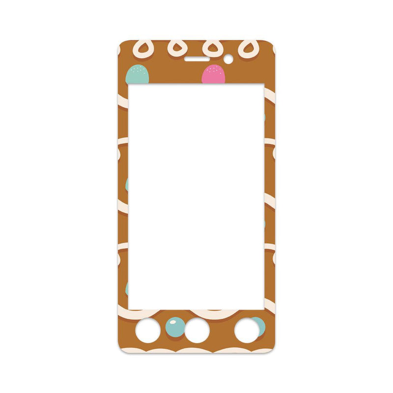 Peelz Gingerbread Sticker for Omnipod DASH® PDM – Pump Peelz Peelz/Stickers