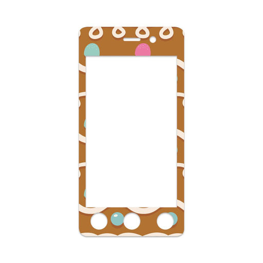 Peelz Gingerbread Sticker for Omnipod DASH® PDM – Pump Peelz Peelz/Stickers