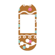 Peelz Gingerbread Sticker for OneTouch Verio Reflect Glucometer Peelz/Stickers