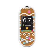 Peelz Gingerbread Sticker for OneTouch Verio Reflect Glucometer Peelz/Stickers
