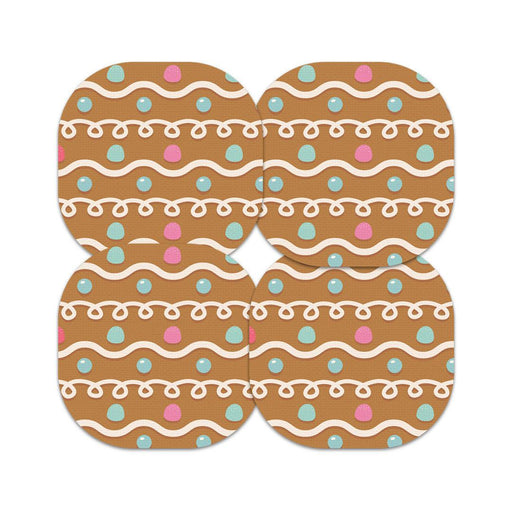Peelz Gingerbread Overpatch Tape - Pump Peelz Patch Medical Tape