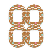 Peelz Gingerbread Tandem Mobi Patch Tape - Pump Peelz Patch Medical Tape