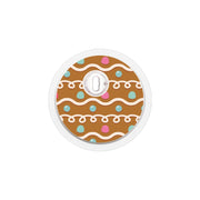 Peelz Gingerbread Sticker Designed for the FreeStyle Libre 3 Plus & Lingo  Sensor Peelz/Stickers