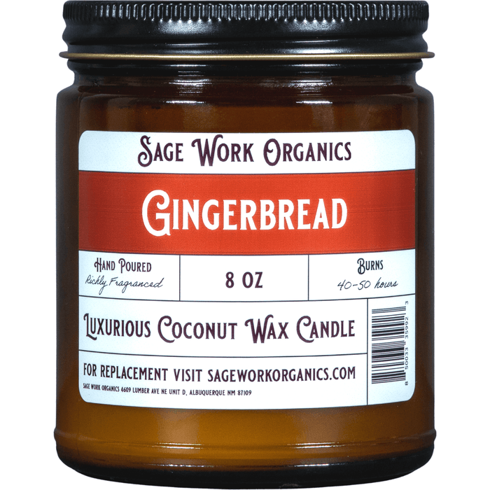 Sagework Organics - Gingerbread Candle