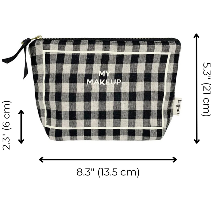 Bag-All - My Makeup Pouch, Coated Lining Gingham