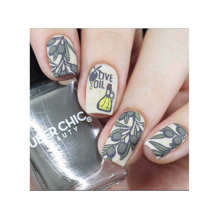 Uberchic Beauty Give Me Olive The Polish   Stamping Polish