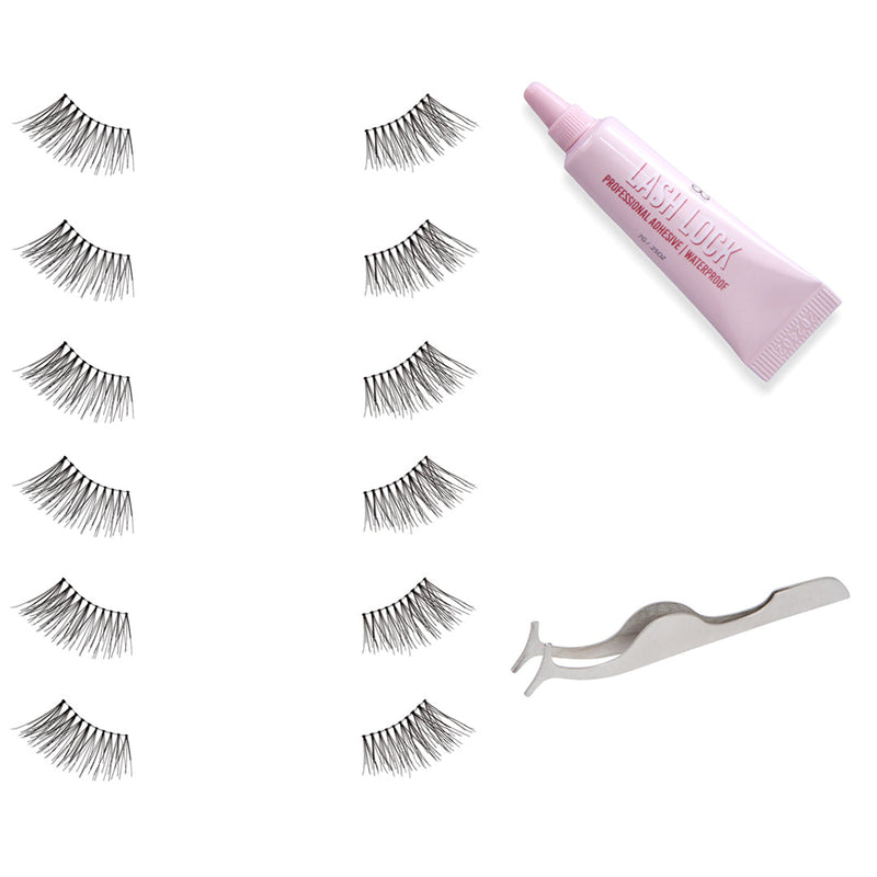 GladGirl GladGirl False Lashes Bundle - Accent Eyelashes