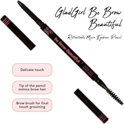 GladGirl GladGirl Be Brow Beautiful - Retractable Micro Eyebrow Pencil After Care