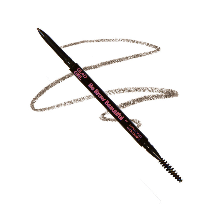 GladGirl Be Brow Beautiful - Retractable Micro Eyebrow Pencil