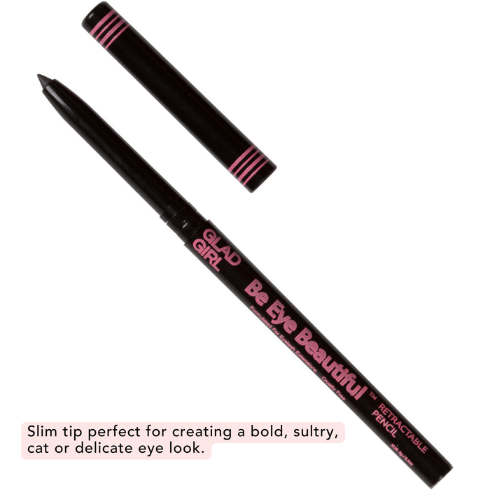 GladGirl Be Eye Beautiful - Retractable Eyeliner Pencil