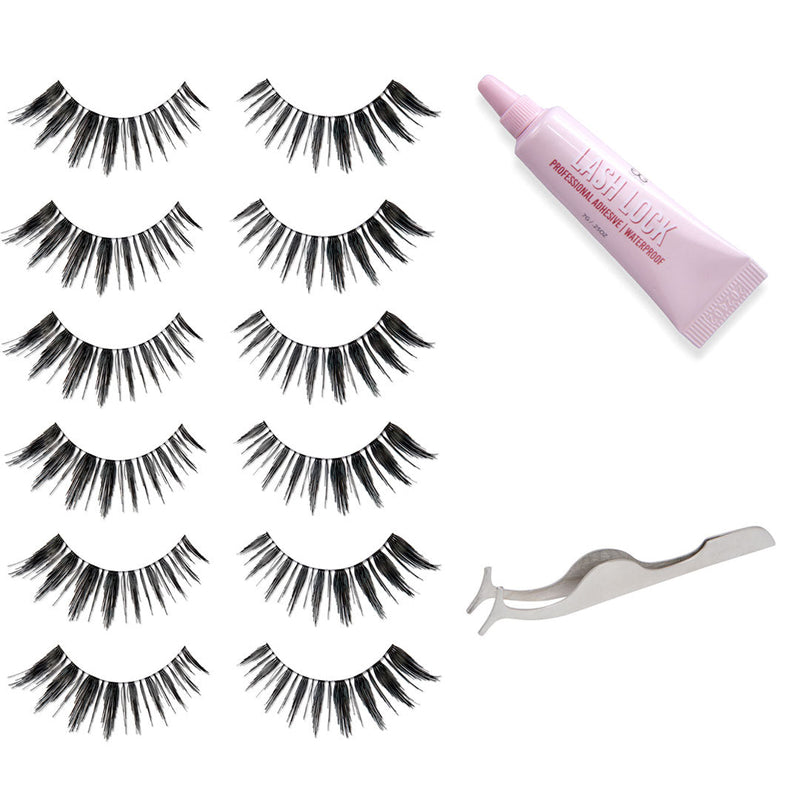 GladGirl GladGirl False Lashes Bundle - December Eyelashes